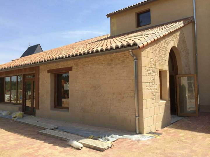 Travaux de ravalement façade Loudun