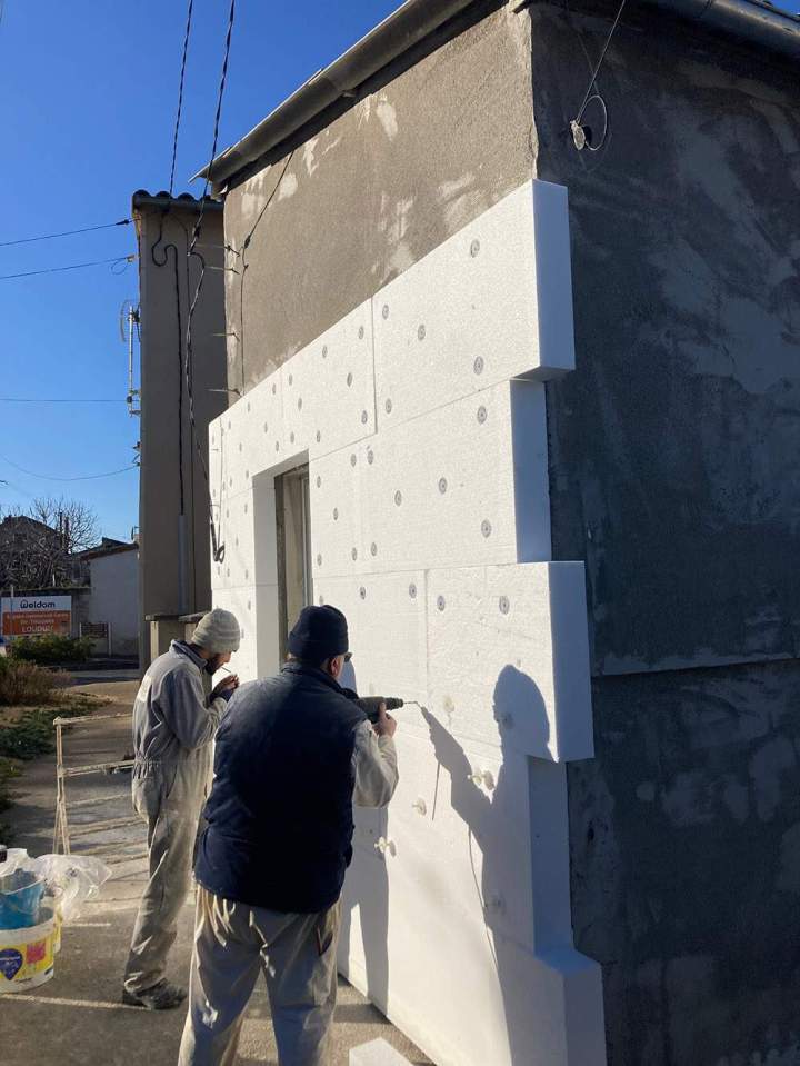 Isolation par l'extérieur Loudun