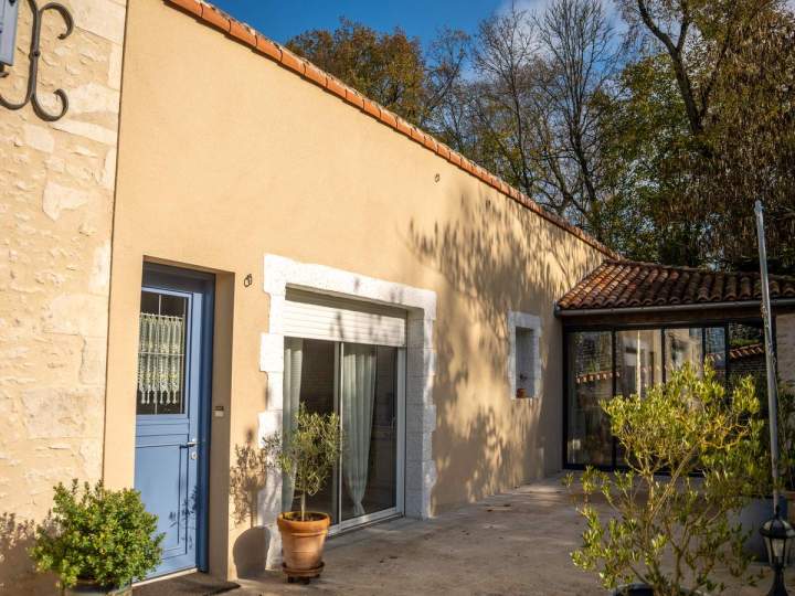 Entreprise ravalement façade Loudun