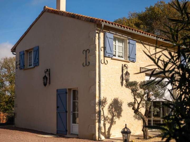 Rénovation façade ancienne Loudun