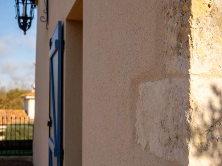 Travaux de ravalement façade Loudun