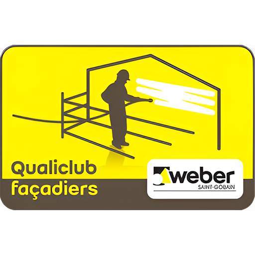 Logo WEBER QUALICLUB Façadiers